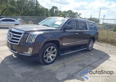 2015 Cadillac Escalade Esv Premium из США, поврежденный, VIN 1GYS4JKJ2FR274680